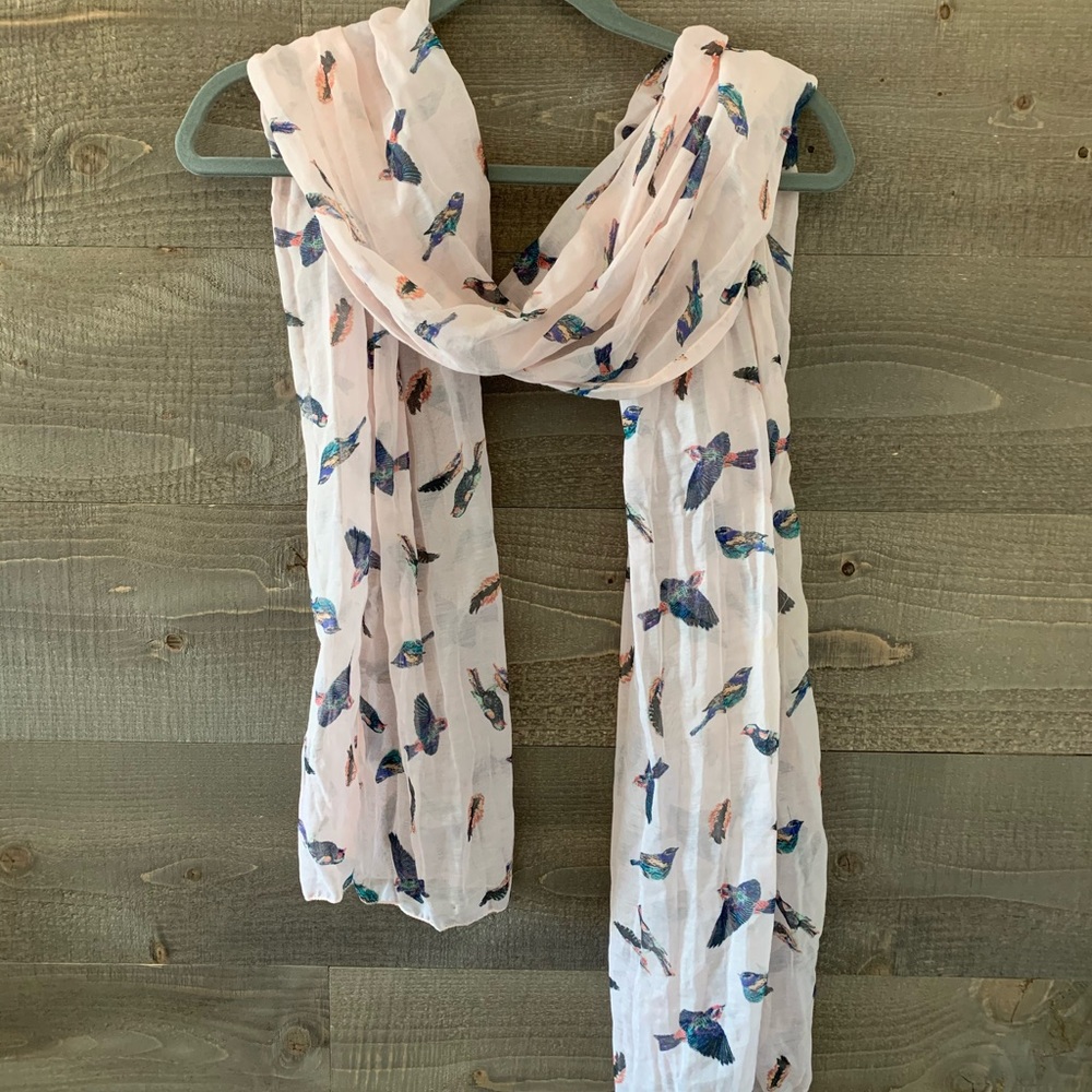 Light Pink Country Style Scarf